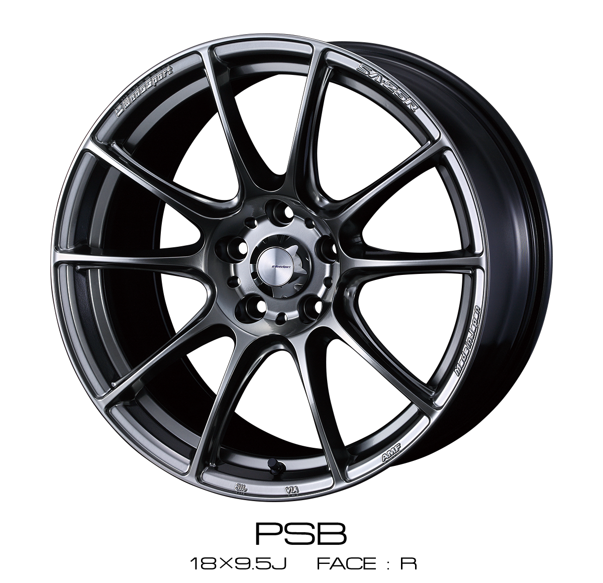 WEDS WEDSSPORT SA-25R 17×7.0J 40 5x114.3 PSB