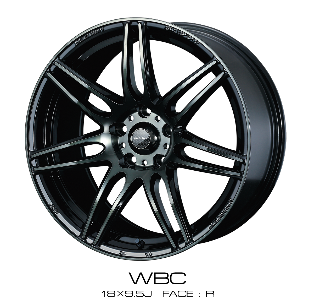 WEDS WEDSSPORT SA-77R 18×8.5J 35 5x114.3 WBC
