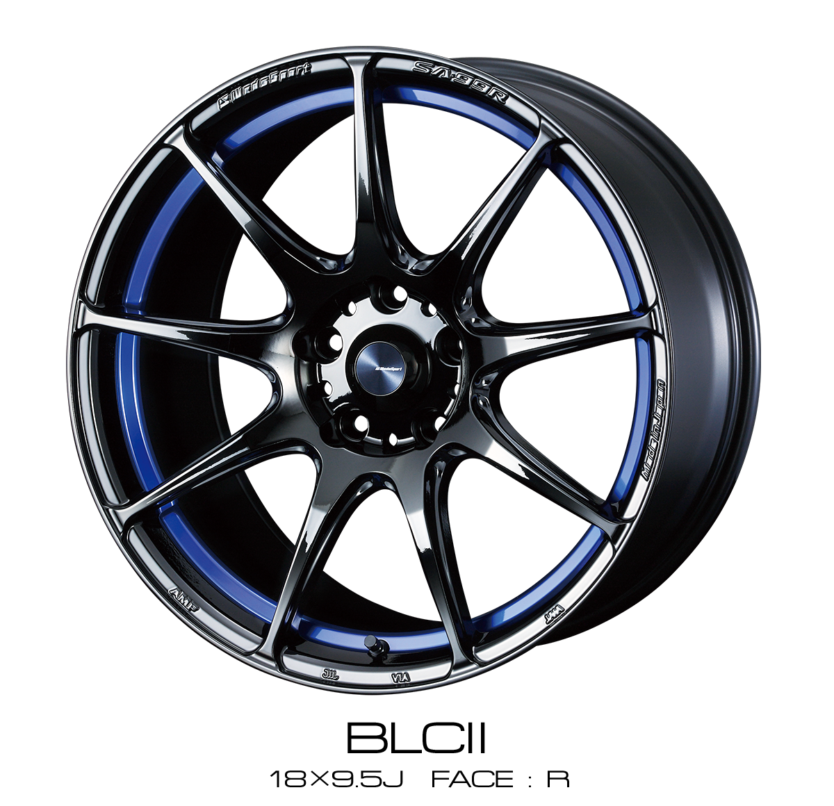 WEDS WEDSSPORT SA-99R 17×7.5J 45 5x114.3 BLCII