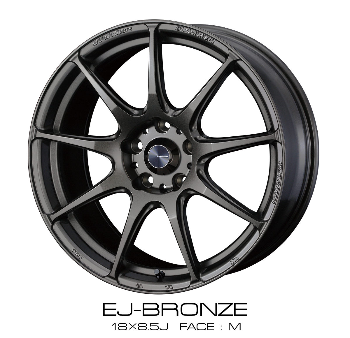 WEDS WEDSSPORT SA-99R 17×7.0J 53 5x114.3 EJ-BRONZE