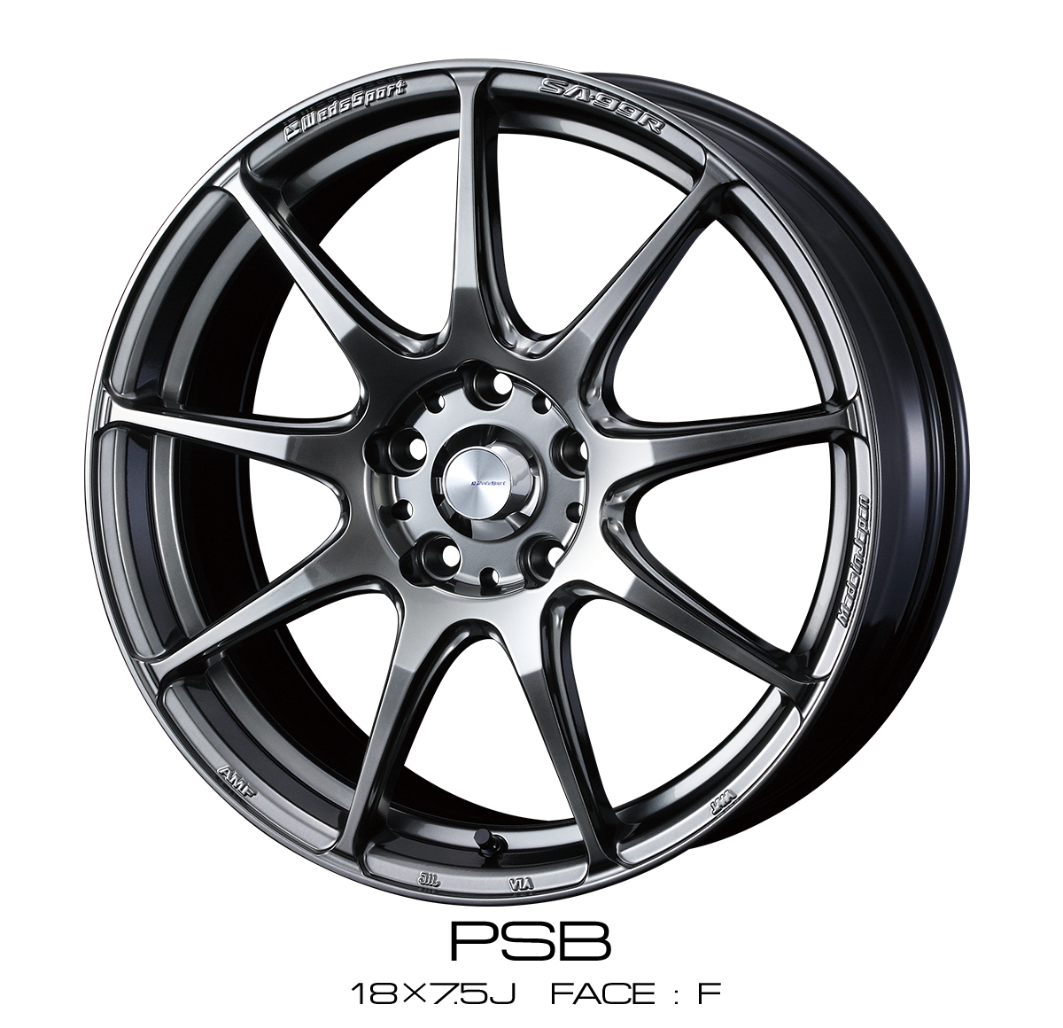 WEDS WEDSSPORT SA-99R 17×7.5J 45 5x114.3 PSB