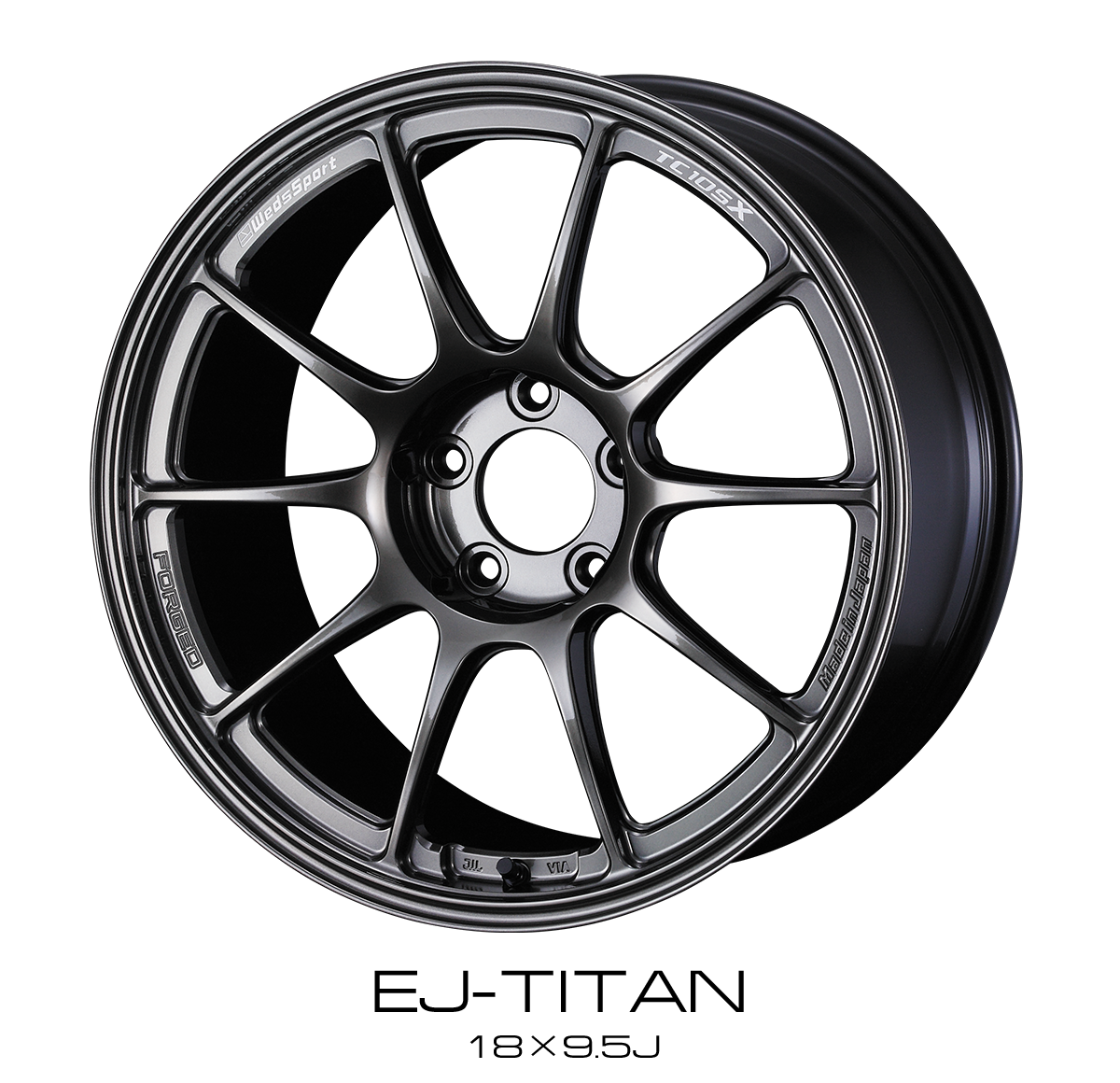 WEDS WEDSSPORT TC-105X FORGED 18×9.0J 32 5x114.3 EJ-TITAN