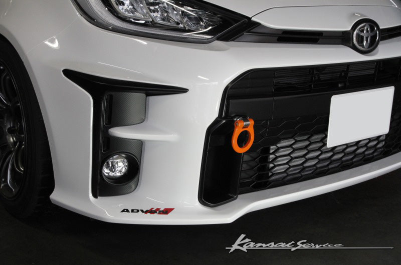 KANSAI SERVICE FOLDABLE FRONT TOW HOOK ORANGE FOR HONDA NSX NC1 KHH115