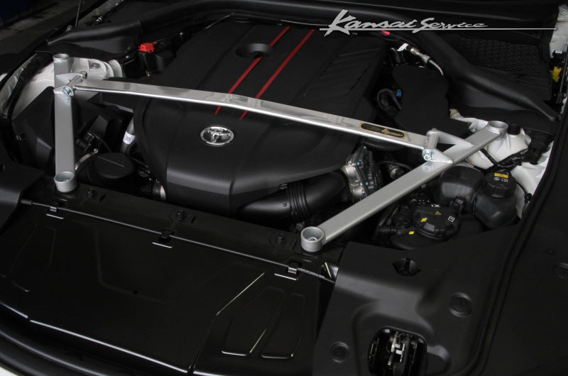 KANSAI SERVICE FRONT TOWER BAR FOR TOYOTA GR SUPRA DB  KST017