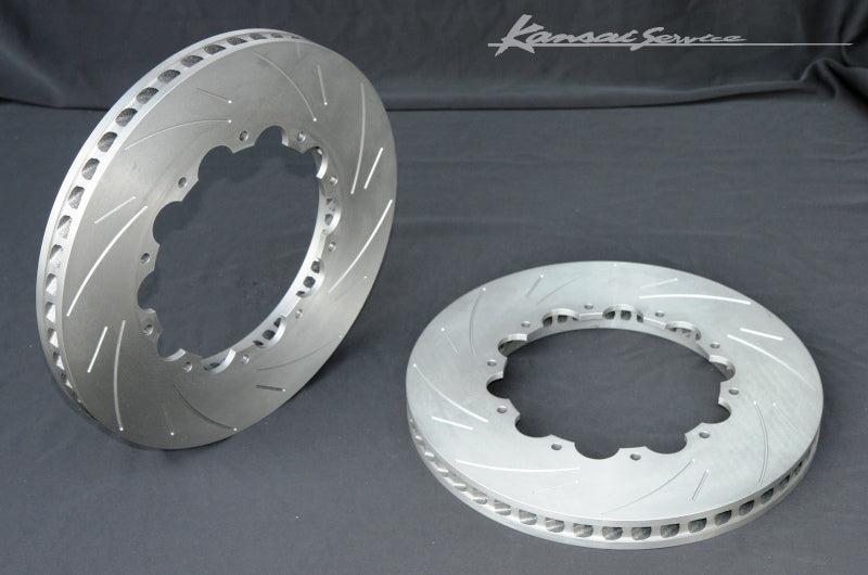 KANSAI SERVICE REAR BRAKE ROTOR SET FOR NISSAN GT-R R35 KBN013
