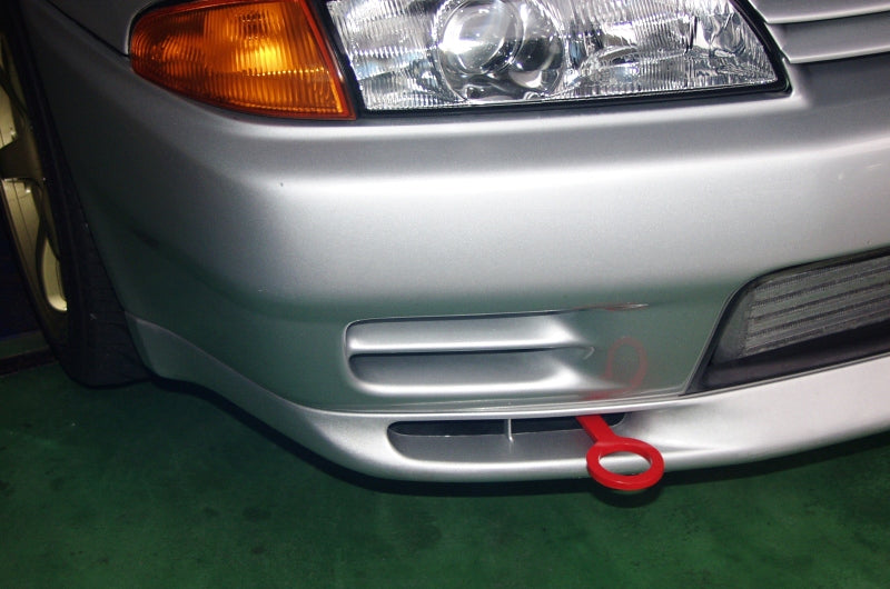 KANSAI SERVICE FRONT HOOK (FIXED) ORANGE FOR NISSAN SKYLINE GT-R BNR32 KAN042