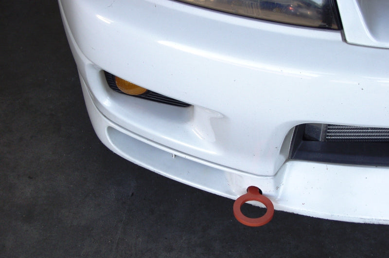 KANSAI SERVICE FRONT HOOK (FIXED) ORANGE FOR NISSAN SKYLINE GT-R BCNR33 KAN045