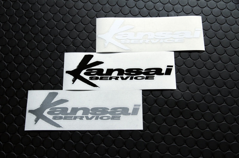 KANSAI SERVICE STICKER WHITE ST-16-1