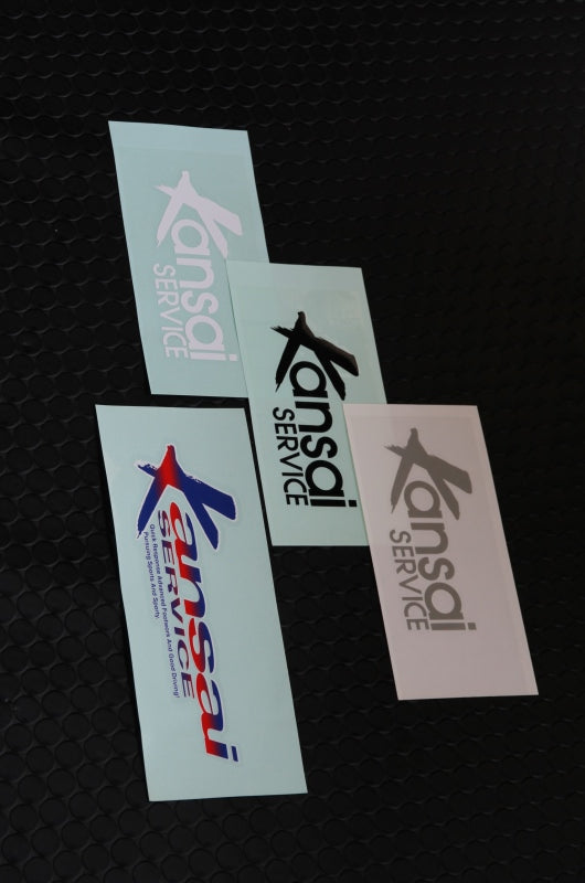 KANSAI SERVICE STICKER REPRINTED EDITION BLACK ST-K-2