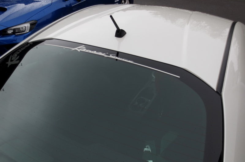 KANSAI SERVICE REAR WINDOW STICKER SILVER ST-15-3