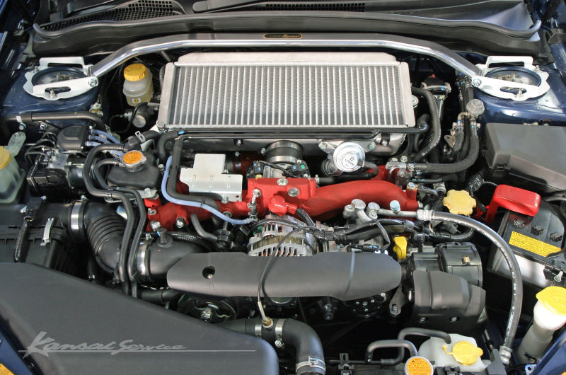 KANSAI SERVICE FRONT TOWER BAR FOR SUBARU IMPREZA GVB GRB KTF003