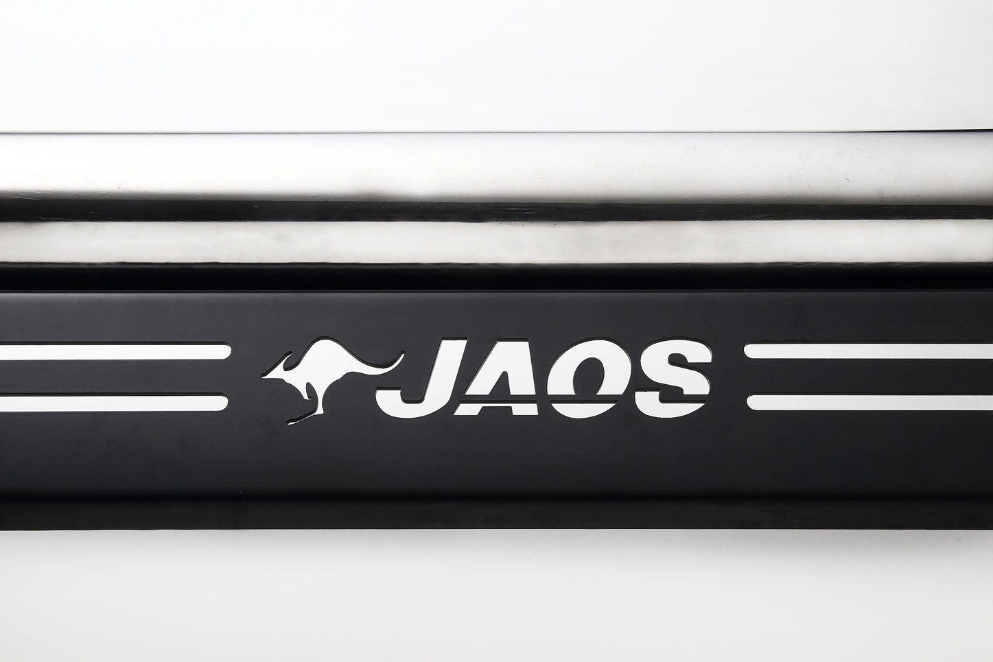 JAOS FRONT SKID BAR POLISHED BLACK FOR TOYOTA LAND CRUISER 250 TRJ250W GDJ250W B150068B