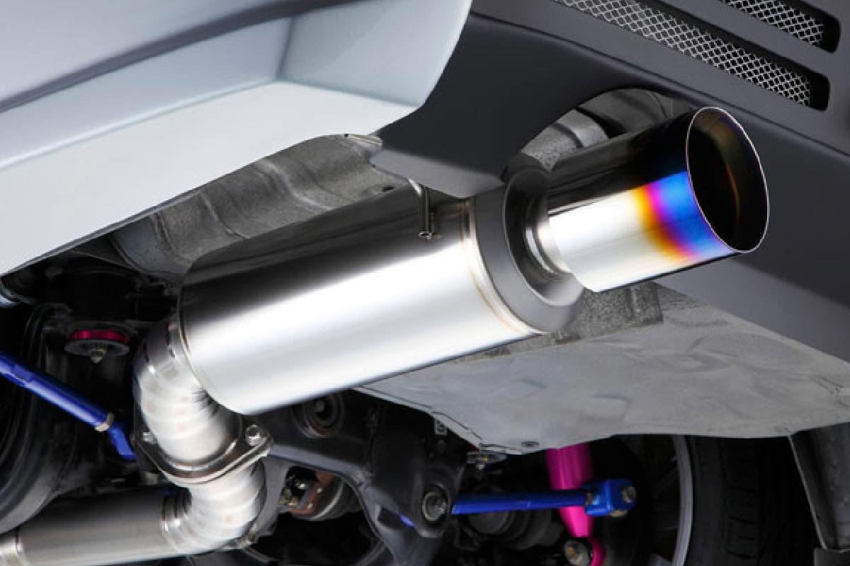 YASHIO FACTORY SUPER SILENT TITANIUM MUFFLER FOR NISSAN SILVIA S14 S15 YASHIO-FACTORY-00050