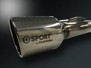 D-SPORT FUJITSUBO SPORTS MUFFLER BLUE TAIL FOR DAIHATSU COPEN LA400A GR SPORT MT CVT 17400-B244