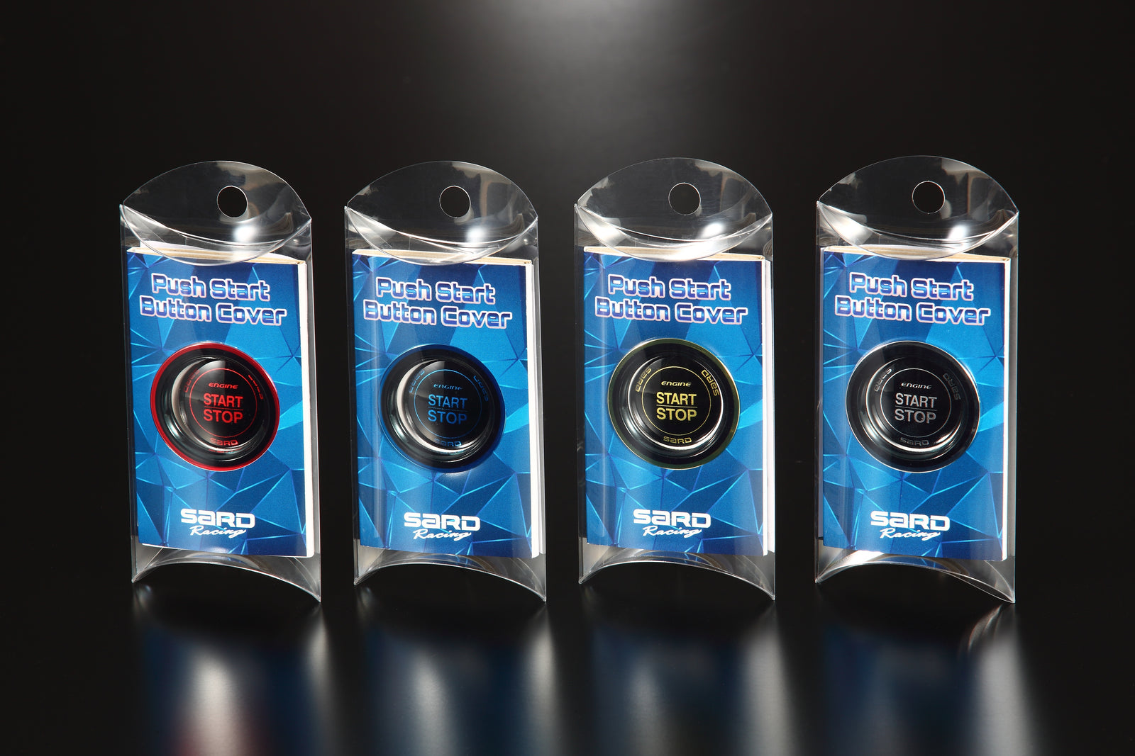 SARD PUSH START BUTTON COVER GOLD 00000-80302