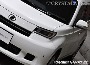 CRYSTAL EYE LED LIGHT BAR PROJECTOR HEADLIGHT (BLACK TYPE) & FIBER LED TAIL V2 SMOKE FOR TOYOTA BB QNC20  S149BKVC-SM