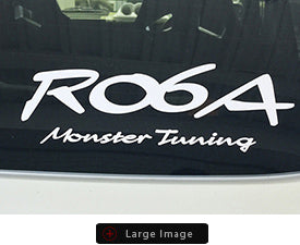 MONSTER SPORT R06A MONSTERTUNING STICKER [WHITE] FOR  896175-0000M
