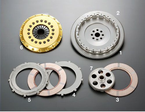 OSGIKEN CENTER HUB FOR R SERIES TWIN PLATE CLUTCH KIT FOR HONDA NSX EC5W 6A13 TURBO R2C-EC5W-CENTER-HUB