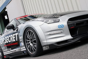 TOP SECRET FRONT WIDE FENDER TYPE 2 CARBON FOR NISSAN GT-R R35 TOP-SECRET-00109