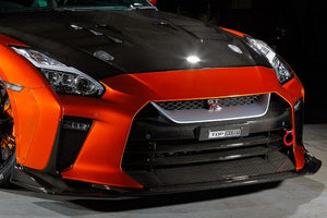 TOP SECRET M17 FULL BUMPER KIT HALF CARBON FOR NISSAN GT-R R35 TOP-SECRET-00075