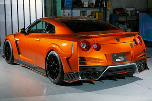 TOP SECRET M17 REAR BUMPER HALF CARBON FOR NISSAN GT-R R35 TOP-SECRET-00084