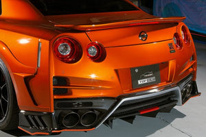 TOP SECRET M17 REAR BUMPER HALF CARBON FOR NISSAN GT-R R35 TOP-SECRET-00084