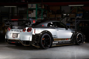 TOP SECRET REAR OVER FENDER FRP FOR NISSAN GT-R R35 TOP-SECRET-00124