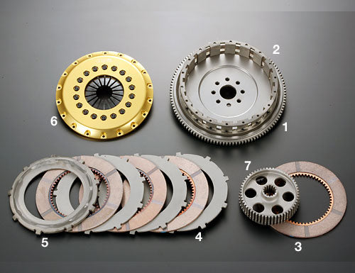 OSGIKEN CLUTCH COVER FOR R SERIES FORCE DISC TYPE CLUTCH KIT FOR NISSAN SKYLINE R31 32 33 RB20DET R4C-R313233-CLUTCH-COVER