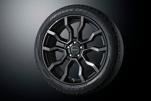 JAOS ABACCHUS20X8.0J 405H114.3 SMOKE BLACK POLISHED ALU WHEEL, TIRE SET FOR TOYOTA RAV4 50 D2426-60212