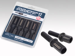 RAYS RACING SERIES 17HEX RACING BOLT SET (LONG-MEDIUM TYPE) L35 MEDIUM TYPE (HEAD PART L35-PACK OF 4) M12X1.5 FOR  7413-M14-1-25-5