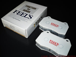 FEEL'S HONDA TWINCAM BRAKE PADS (RACING) FRONT FOR HONDA ACCORD CL1 FEELS-00009