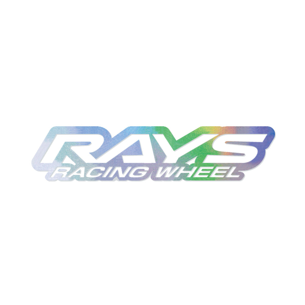 RAYS NO.21 RAYS RACING WHEEL LOGO STICKER 200MM HOLOGRAM 74040200025HG