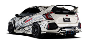 BLITZ REAR GARNISH FRP UNPAINTED FOR HONDA CIVIC TYPE R FK8 K20C 60363