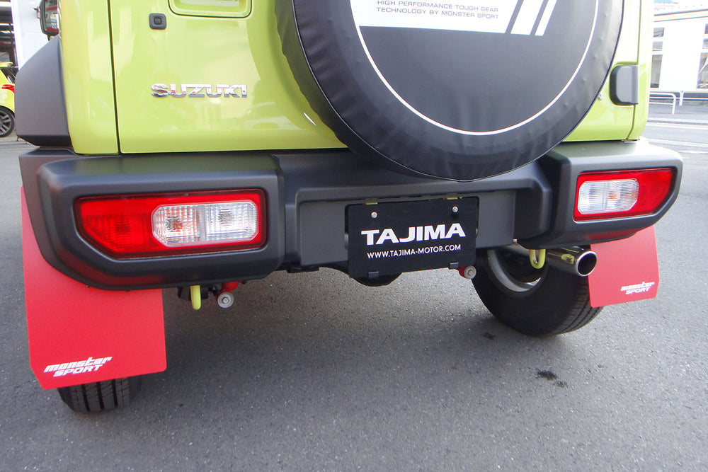 MONSTER SPORT MUDFLAP SET BLACK FOR SUZUKI JIMNY JB74W 787500-5600MK
