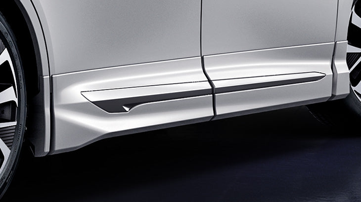 MODELLISTA SIDE SKIRT BLACK FOR TOYOTA ALPHARD AGH40W Z PREMIER MSD44-58003-C0