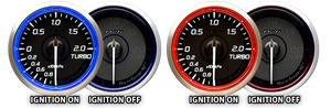 DEFI RACER GAUGE N2 PLUS THERMOMETER 30~150°C 60MM BLUE DF19701