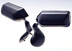CRAFT SQUARE TOURING COMPETITION MIRROR DOOR MOUNT BLUE MIRROR FOR MAZDA ROADSTER ND TCA-F-ND-BLUE-LENS