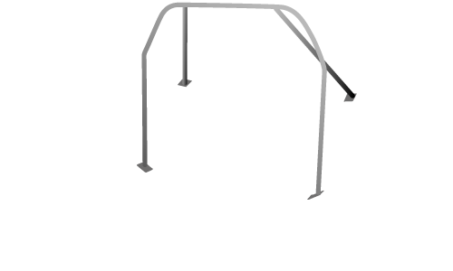 OKUYAMA DASH ROLL CAGE STEEL 4P For MAZDA ROADSTER NB6C NB8C 701-401-0