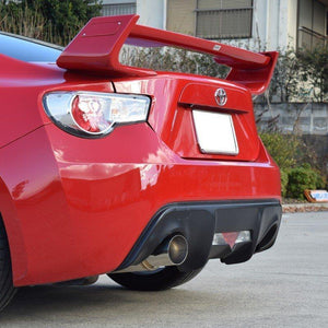 ROSSO MODELLO ARMS GT-304T STAINLESS WITH CENTER SILENCER RACING EXHAUST MUFFLER FOR SUBARU BRZ ZC6 AGS-137T