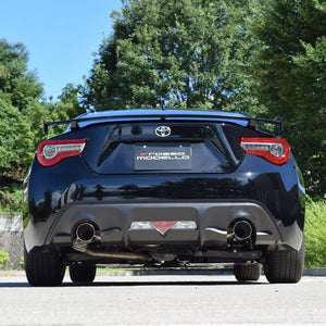 ROSSO MODELLO ARMS GT-304RRK STAINLESS DUAL EXIT REAR RACING EXHAUST MUFFLER FOR TOYOTA 86 ZN6 KOUKI AGT-137RRK
