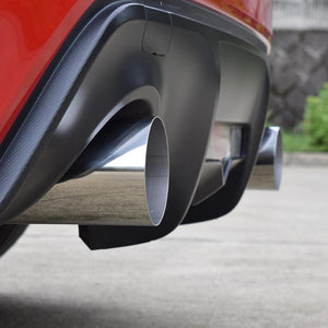 ROSSO MODELLO ARMS GT-304RRL STAINLESS DUAL EXIT REAR RACING EXHAUST MUFFLER FOR TOYOTA 86 ZN6 ZENKI FA20 AGT-137RRL