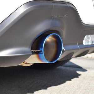 ROSSO MODELLO ARMS GT-TITAN-S TITANIUM TAIL SILVER STRAIGHT CENTER PIPE RACING EXHAUST MUFFLER FOR TOYOTA GR86 ZN8 AGT-137S-SILVER