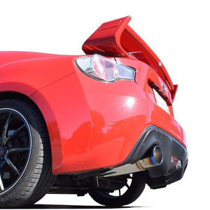 ROSSO MODELLO ARMS GT-TITAN-T TITANIUM TAIL BLUE WITH CENTER SILENCER RACING EXHAUST MUFFLER FOR TOYOTA 86 ZN6 AGT-137T-BLUE