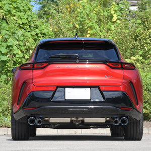 ROSSO MODELLO COLBASSO GT-FOUR EVO QUAD TITANIUM TAIL BLACK EXHAUST MUFFLER FOR TOYOTA CROWN SPORT Z RS AZSH36W AZSH37W COBF-K165-BLACK
