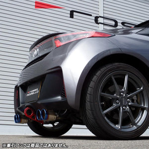 ROSSO MODELLO COLBASSO GT-FOUR QUAD TITANIUM TAIL BLACK EXHAUST MUFFLER FOR HONDA S660 JW5 AT MT S07A COBF-K336-BLACK