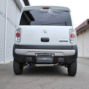 ROSSO MODELLO IKUSA-TI TITANIUM TAIL BLACK EXHAUST MUFFLER FOR SUZUKI HUSTLER TURBO MR31S MR41S AT TURBO COBT-I731-BLACK