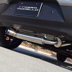 ROSSO MODELLO IKUSA-TI TITANIUM TAIL BLACK EXHAUST MUFFLER FOR SUZUKI XBEE 2WD MN71S KOUKI K10C-WA05A TURBO COBT-I743-BLACK