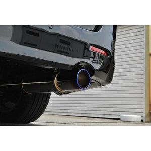 ROSSO MODELLO COLBASSO TI-C TITANIUM TAIL SILVER EXHAUST MUFFLER FOR TOYOTA ALPHARD ANH20W 2AZ-FE COBT-K108-SILVER