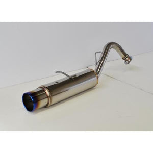 ROSSO MODELLO COLBASSO TI-C TITANIUM TAIL BLUE EXHAUST MUFFLER FOR TOYOTA AQUA NHP10 ZENKI 1NZ-FXE COBT-K132-BLUE