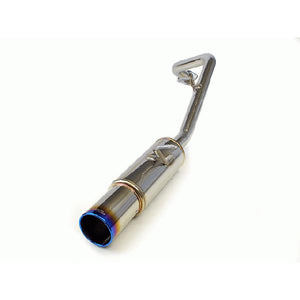 ROSSO MODELLO COLBASSO TI-C TITANIUM TAIL SILVER EXHAUST MUFFLER FOR TOYOTA PRIUS ALPHA ZVW41W 2ZR-5JM COBT-K133-SILVER